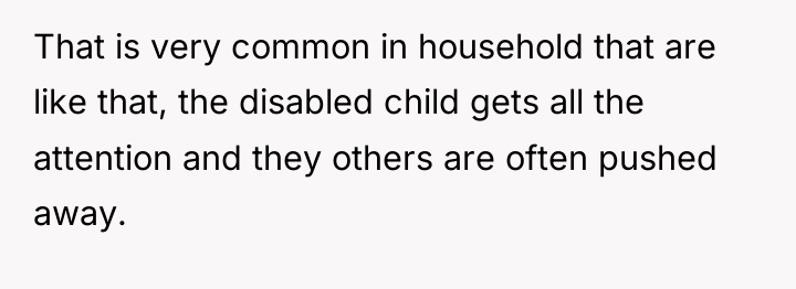 That is very common in household that are like that,...