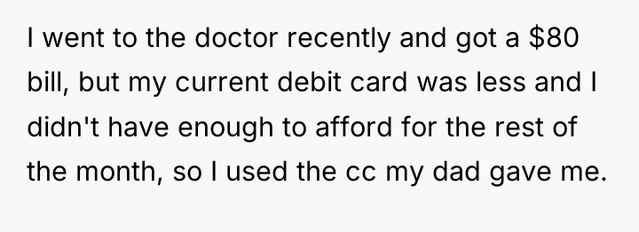I went to the doctor recently and got a $80...