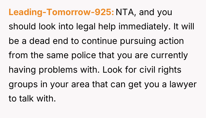 Leading-Tomorrow-925 NTA, and you should look into legal help immediately....