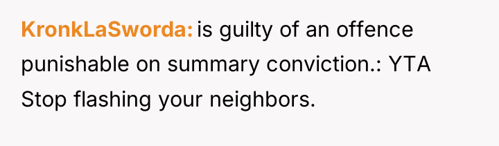 KronkLaSworda is guilty of an offence punishable on summary conviction.:...