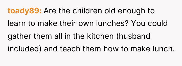 toady89 Are the children old enough to learn to make...