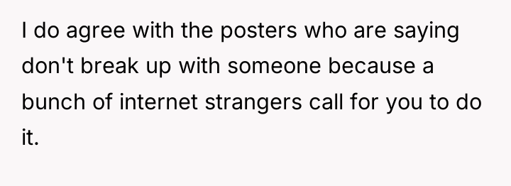 I do agree with the posters who are saying don't...