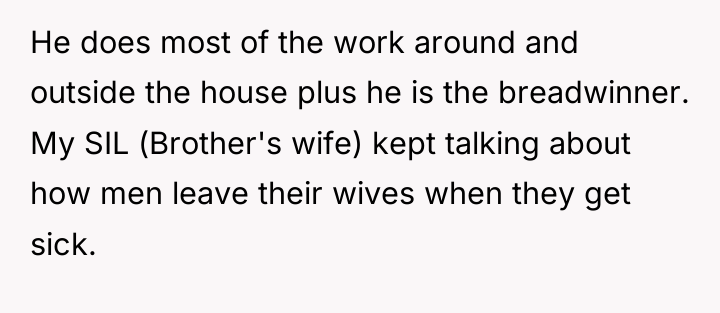 He does most of the work around and outside the...