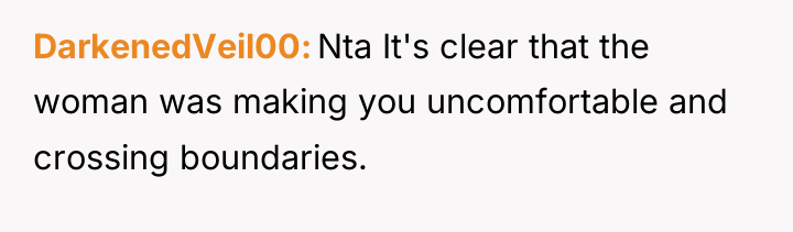 DarkenedVeil00 Nta It's clear that the woman was making you...