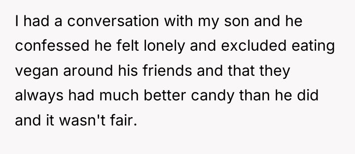 I had a conversation with my son and he confessed...