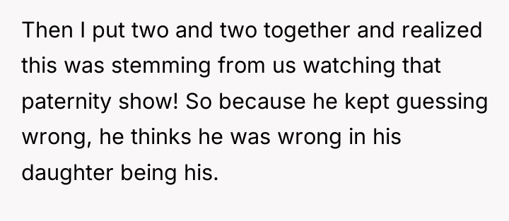 Then I put two and two together and realized this...
