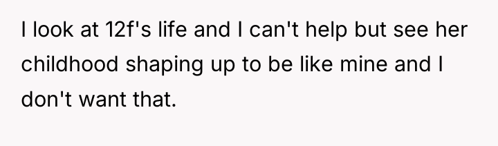 I look at 12f's life and I can't help but...