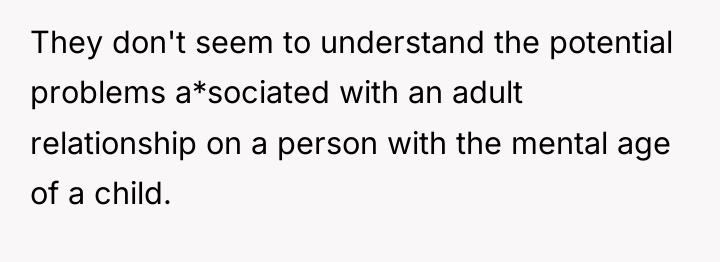 They don't seem to understand the potential problems a*sociated with...