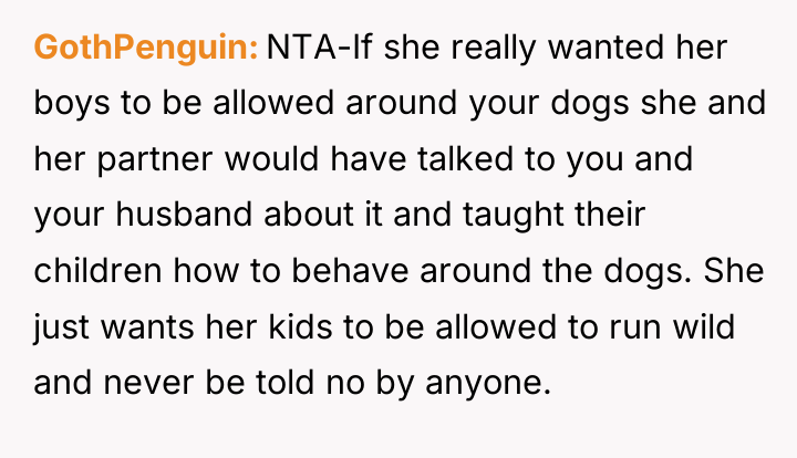 GothPenguin NTA-If she really wanted her boys to be allowed...