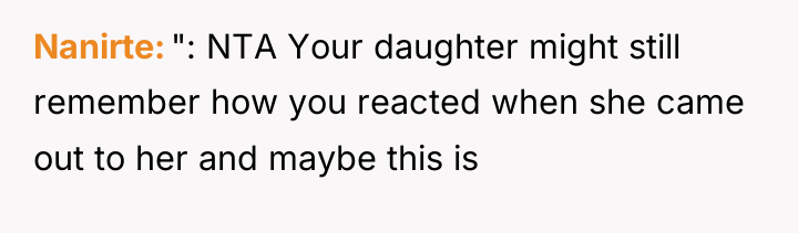 Nanirte ": NTA Your daughter might still remember how you...