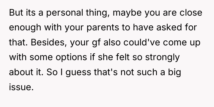 But its a personal thing, maybe you are close enough...