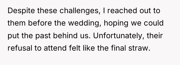 Despite these challenges, I reached out to them before the...