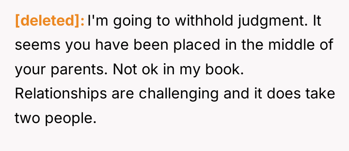 [deleted] I'm going to withhold judgment. It seems you have...