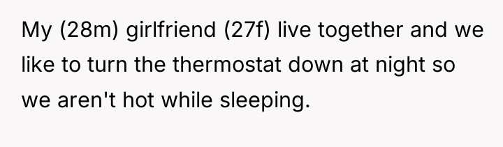 My (28m) girlfriend (27f) live together and we like to...