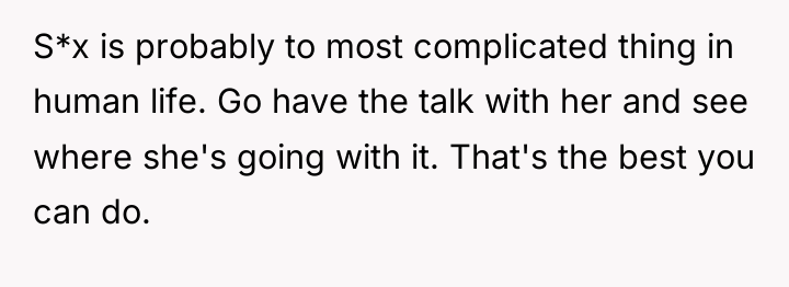 S*x is probably to most complicated thing in human life....