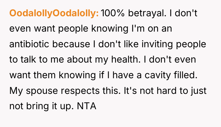 OodalollyOodalolly 100% betrayal. I don't even want people knowing I'm...
