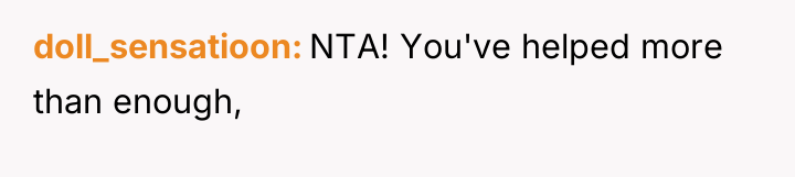 doll_sensatioon NTA! You've helped more than enough,