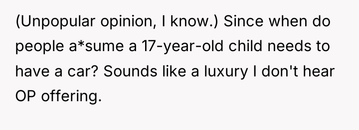 (Unpopular opinion, I know.) Since when do people a*sume a...