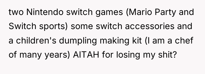 two Nintendo switch games (Mario Party and Switch sports) some...