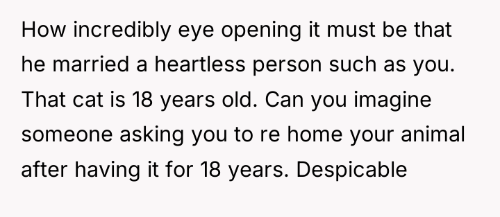 How incredibly eye opening it must be that he married...