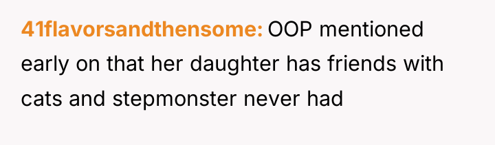 41flavorsandthensome OOP mentioned early on that her daughter has friends...
