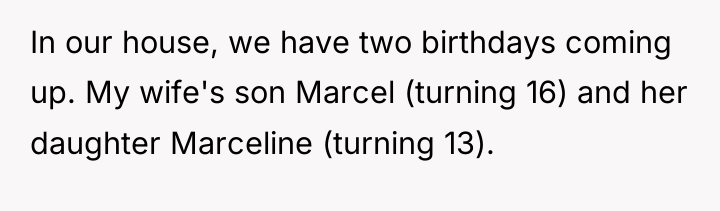 In our house, we have two birthdays coming up. My...