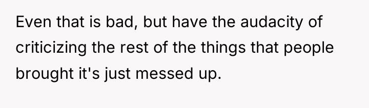 Even that is bad, but have the audacity of criticizing...