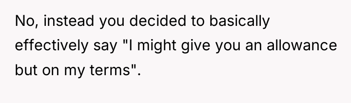 No, instead you decided to basically effectively say "I might...