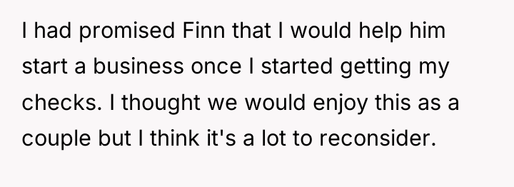 I had promised Finn that I would help him start...