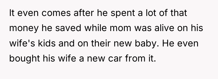 It even comes after he spent a lot of that...