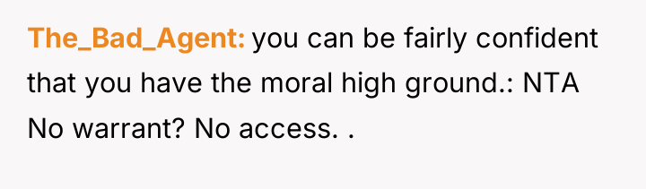 The_Bad_Agent you can be fairly confident that you have the...