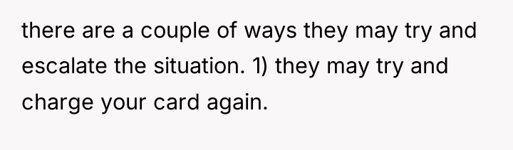 there are a couple of ways they may try and...