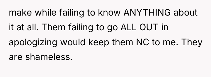 make while failing to know ANYTHING about it at all....
