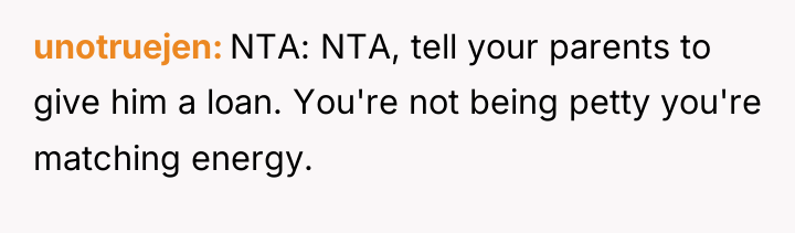 unotruejen NTA: NTA, tell your parents to give him a...