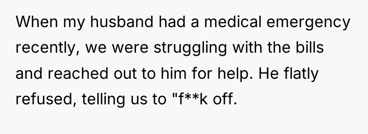When my husband had a medical emergency recently, we were...