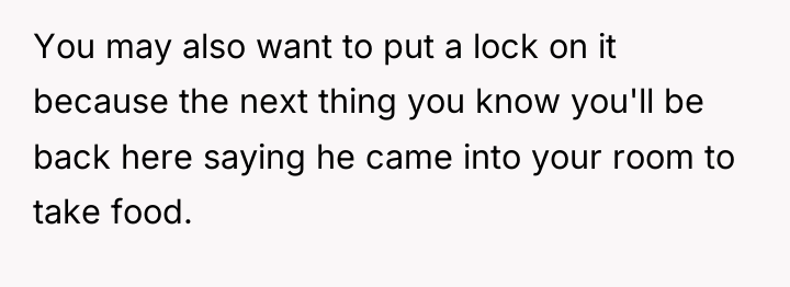 You may also want to put a lock on it...