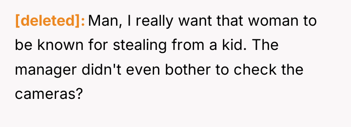 [deleted] Man, I really want that woman to be known...