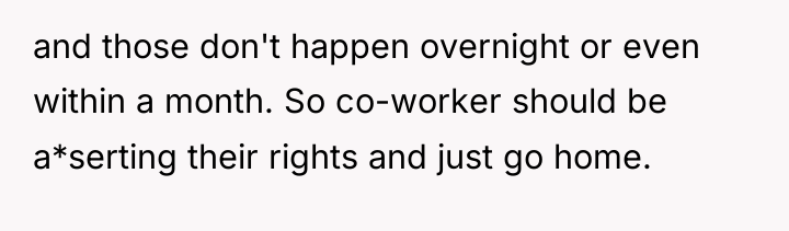 and those don't happen overnight or even within a month....