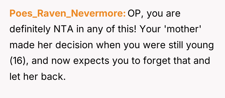 Poes_Raven_Nevermore OP, you are definitely NTA in any of this!...