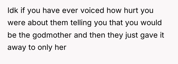 Idk if you have ever voiced how hurt you were...