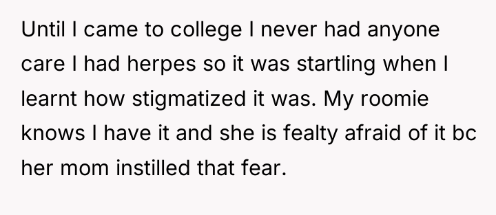 Until I came to college I never had anyone care...