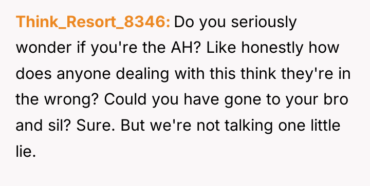 Think_Resort_8346 Do you seriously wonder if you're the AH? Like...