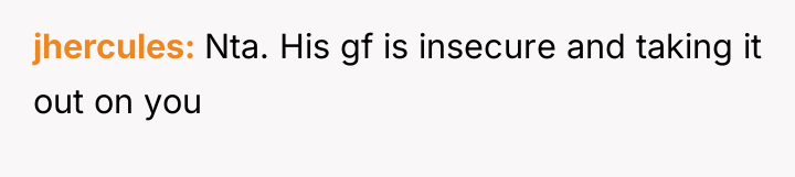 jhercules Nta. His gf is insecure and taking it out...