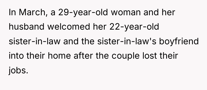 In March, a 29-year-old woman and her husband welcomed her...