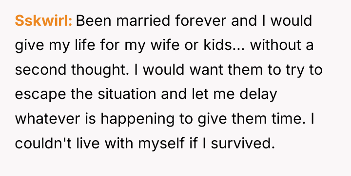 Sskwirl Been married forever and I would give my life...