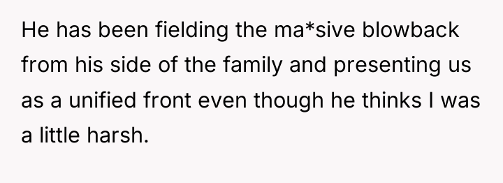 He has been fielding the ma*sive blowback from his side...