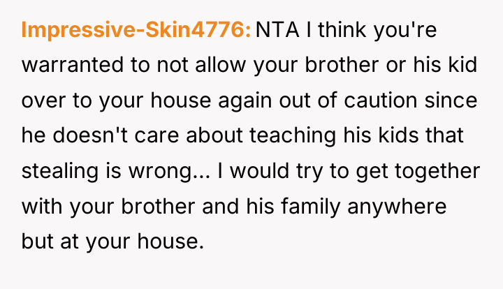 Impressive-Skin4776 NTA I think you're warranted to not allow your...