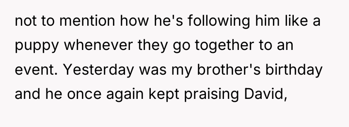 not to mention how he's following him like a puppy...