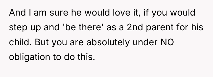 And I am sure he would love it, if you...