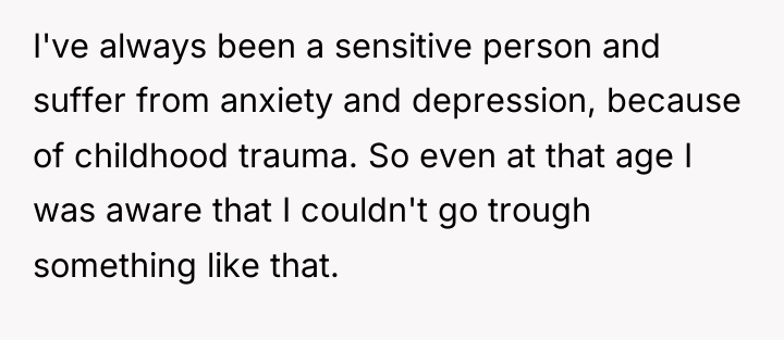 I've always been a sensitive person and suffer from anxiety...